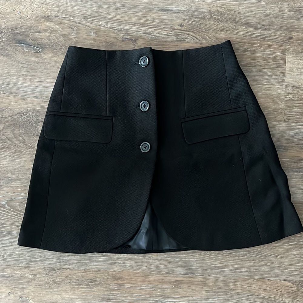 Effie Kats brand Sylo Mini Skirt Blazer Black - Picture 3 of 7
